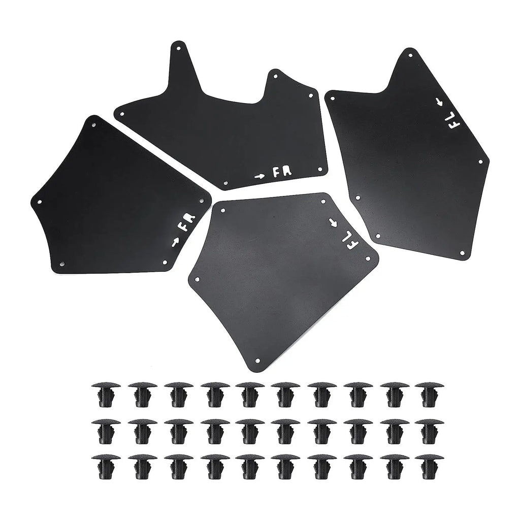 4x Mud Flaps Fender Liner Replacement Mudflaps for Toyota for tundra 2008-2021 P for Toyota 2008-2021 - Automotive LED L