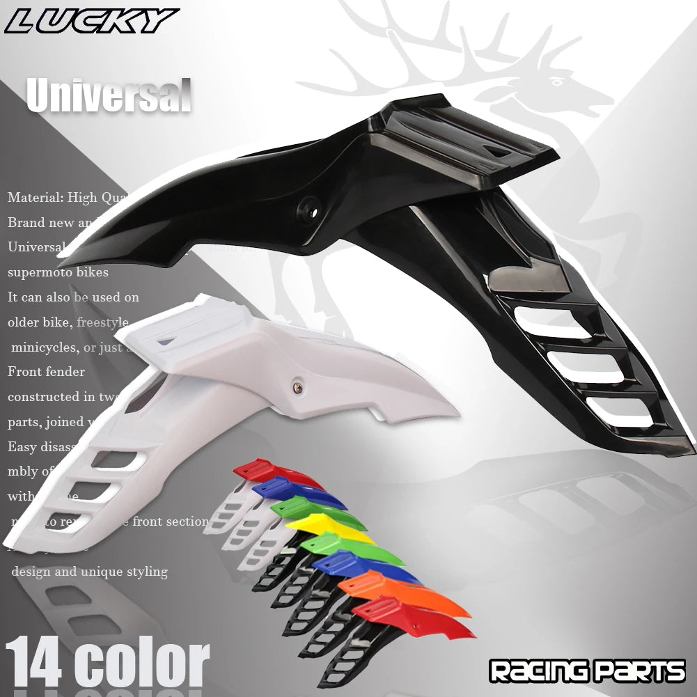 Universal Motocross Mudguard For Honda Yamaha Suzuki Kawasaki DRZ DR KX KLX EXC XCW XT WR YZ YZF - Automotive LED Light
