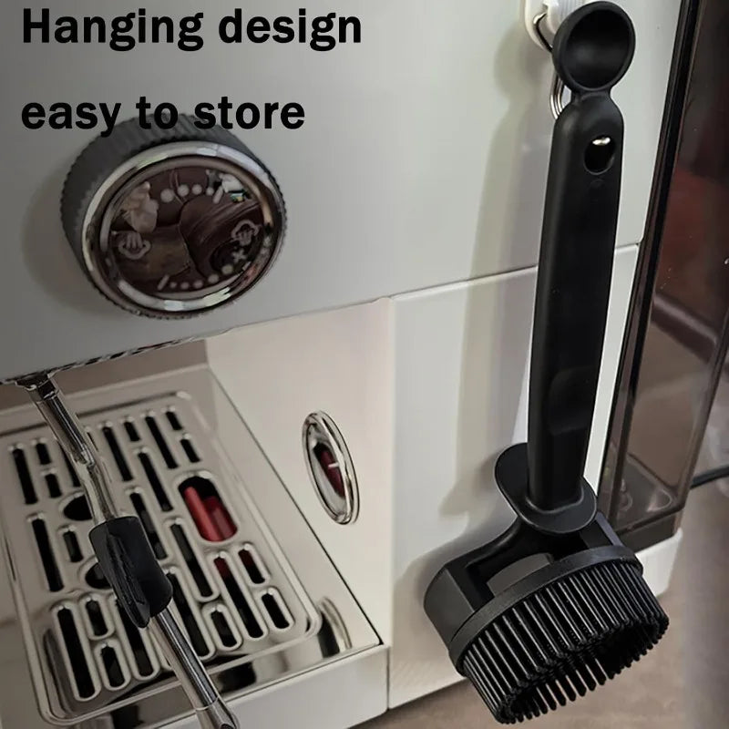 Detachable Espresso Cleaning Brush 51 58mm Silicone Group Head Brush 360 Degree Rotation Coffee  - Automotive LED Light
