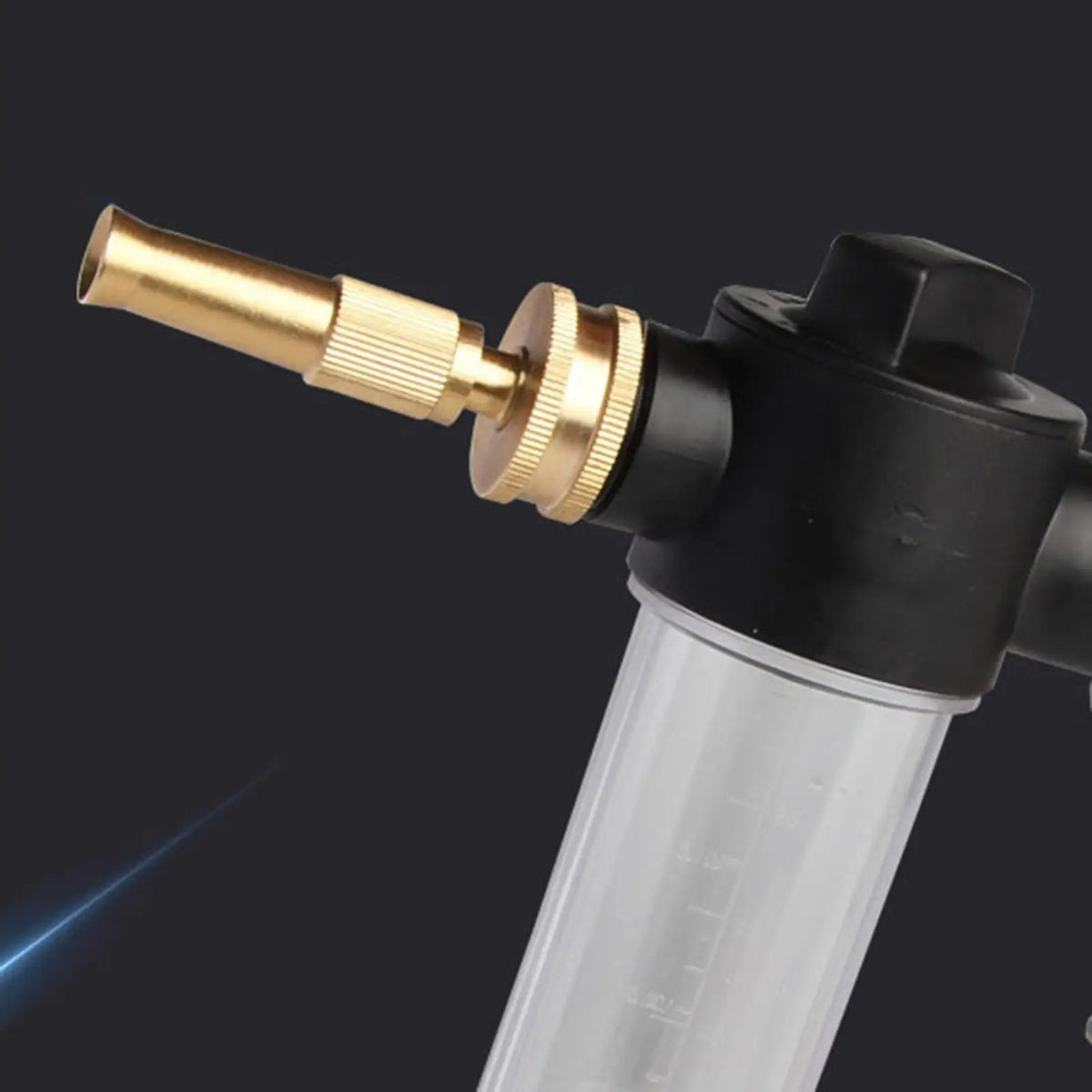 High Pressure Foam Car Wash Gun Power Washer Household Foam Gun Adjustable Spray Nozzle Sprinkle - Automotive LED Light