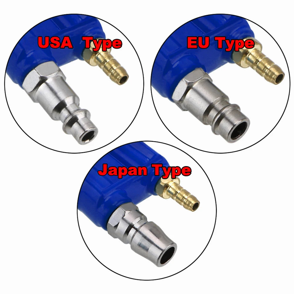 Pneumatic Cleaning Tools Car Washer Nozzles High Pressure Gun Hose Washing Garden Watering Wash  - Automotive LED Light