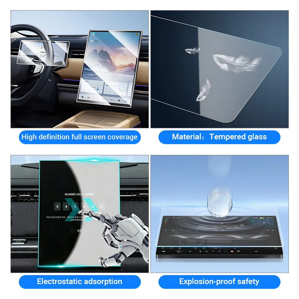 Car Tempered Glass Protector Film For Chery Jaecoo J7 /Chery Jaecoo 7 Phev 2023  for Chery J7 - Automotive LED Light