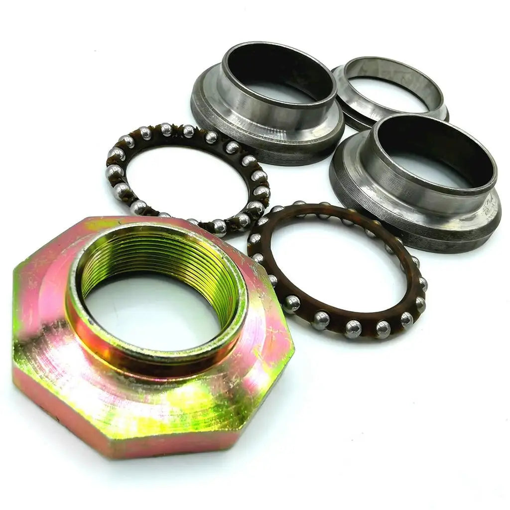 Lightweight Steering Rod Bearing Kit for Yamaha PW50 Motorcycle Portable Metal Repair Parts Conv - Automotive LED Light