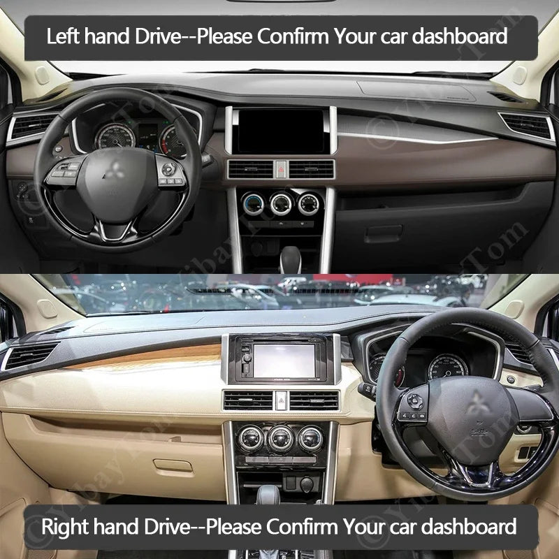 For Mitsubishi Xpander NC Nissan Livina 2017 - 2022 Pad Sunshade Cushion Nonslip for Mitsubishi 2017-2022 - Automotive L