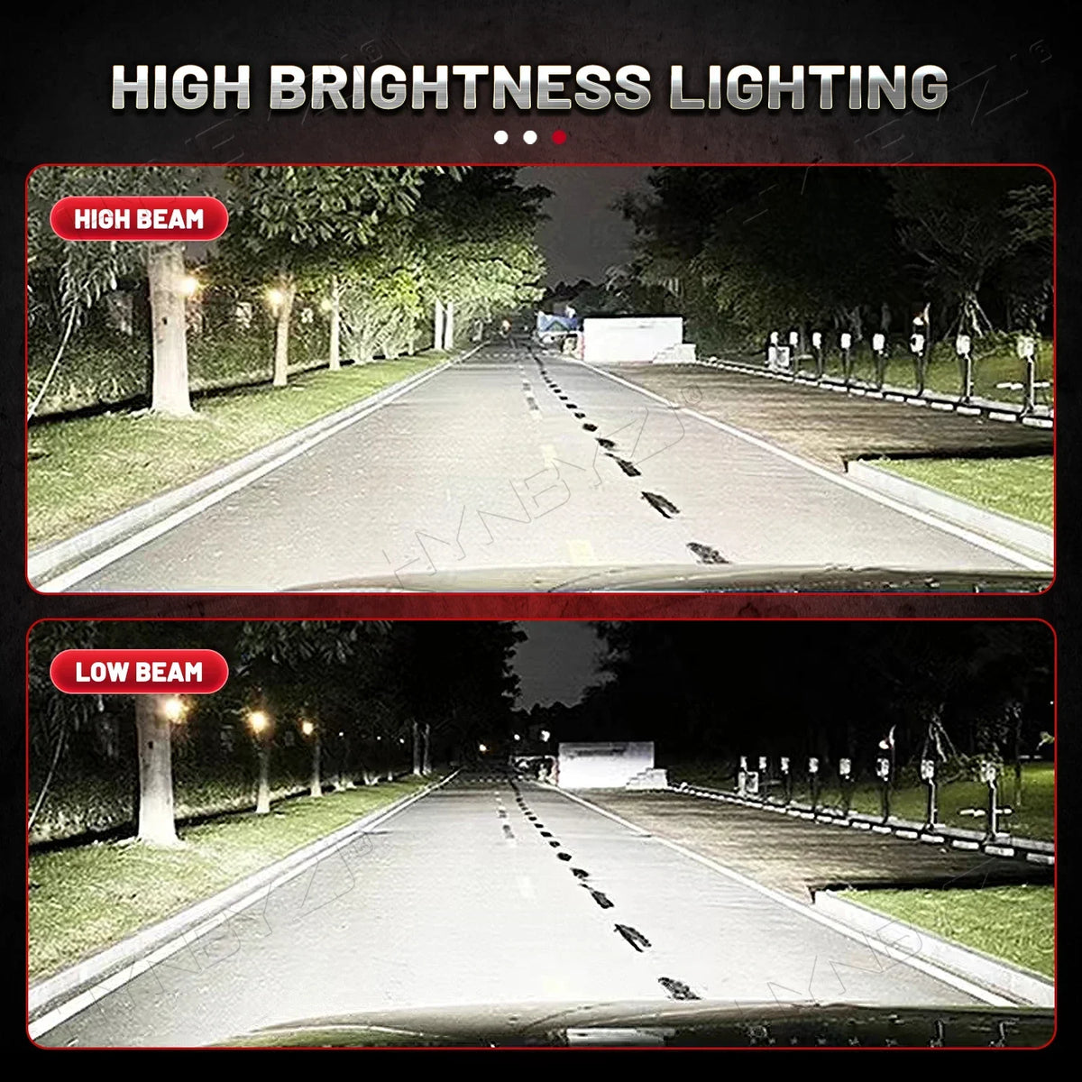 2Pcs H7 H11 LED Canbus 1000W 12000000LM 6000K LED H1 H8 H9 9005 HB3 9006 HB4 901 for HIR2 H11 HB4 - Automotive LED Light