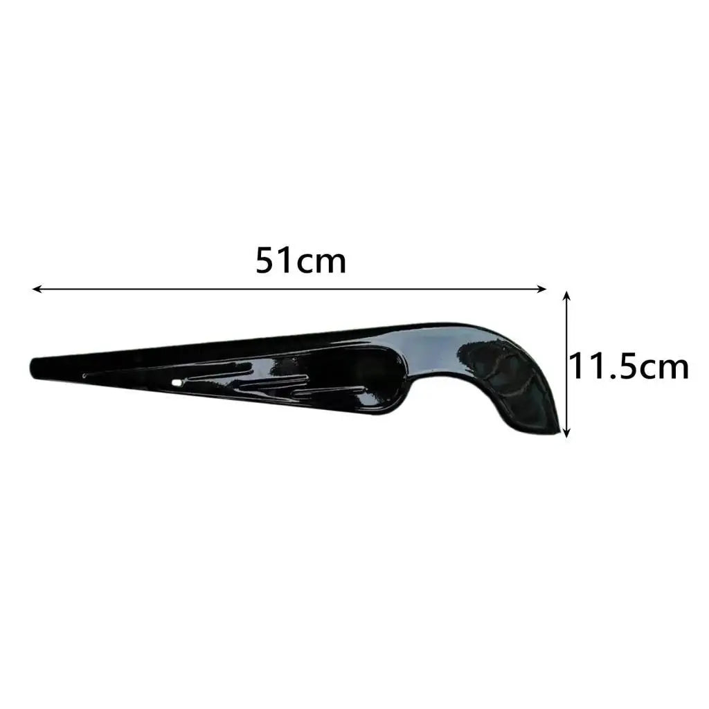 Universal Chain Guard Cover for 28 Inch Bicycle Metal Chain Box Road Bike Cycling Gear Replaceme - Automotive LED Light