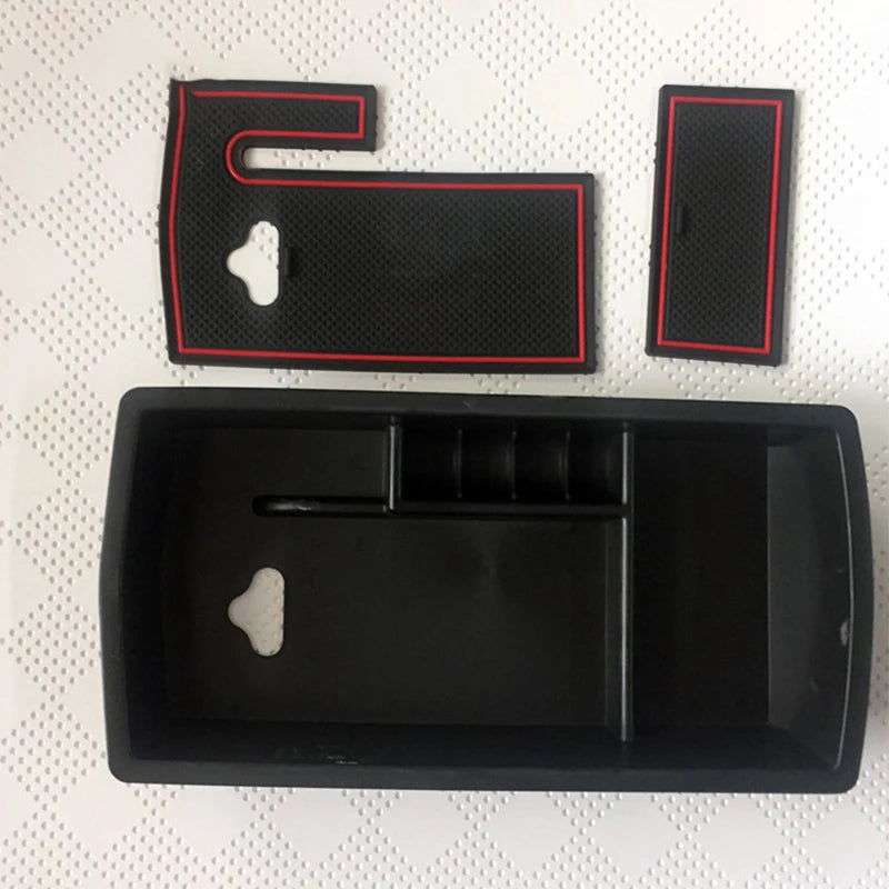 For Peugeot 3008 GT 2017 2018 2019 2020 2021 2022 2023 Car Central Armrest Storage Box Organizer - Automotive LED Light