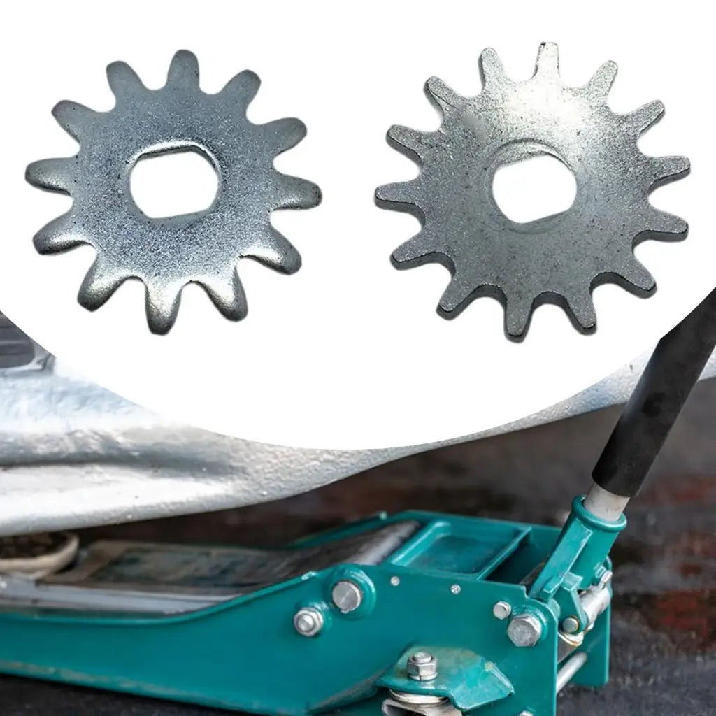 2Pcs 3T/4T Horizontal Jack Gear Easy to Install Heavy Duty Repair Fittings for Vehicle Repairing - Automotive LED Light