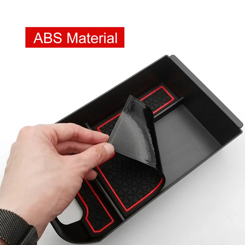 For Toyota RAV4 XA50 2019 2020 2021 2022 2023 2024 2025 Hybrid Car Armrest Storage Box Organizer - Automotive LED Light