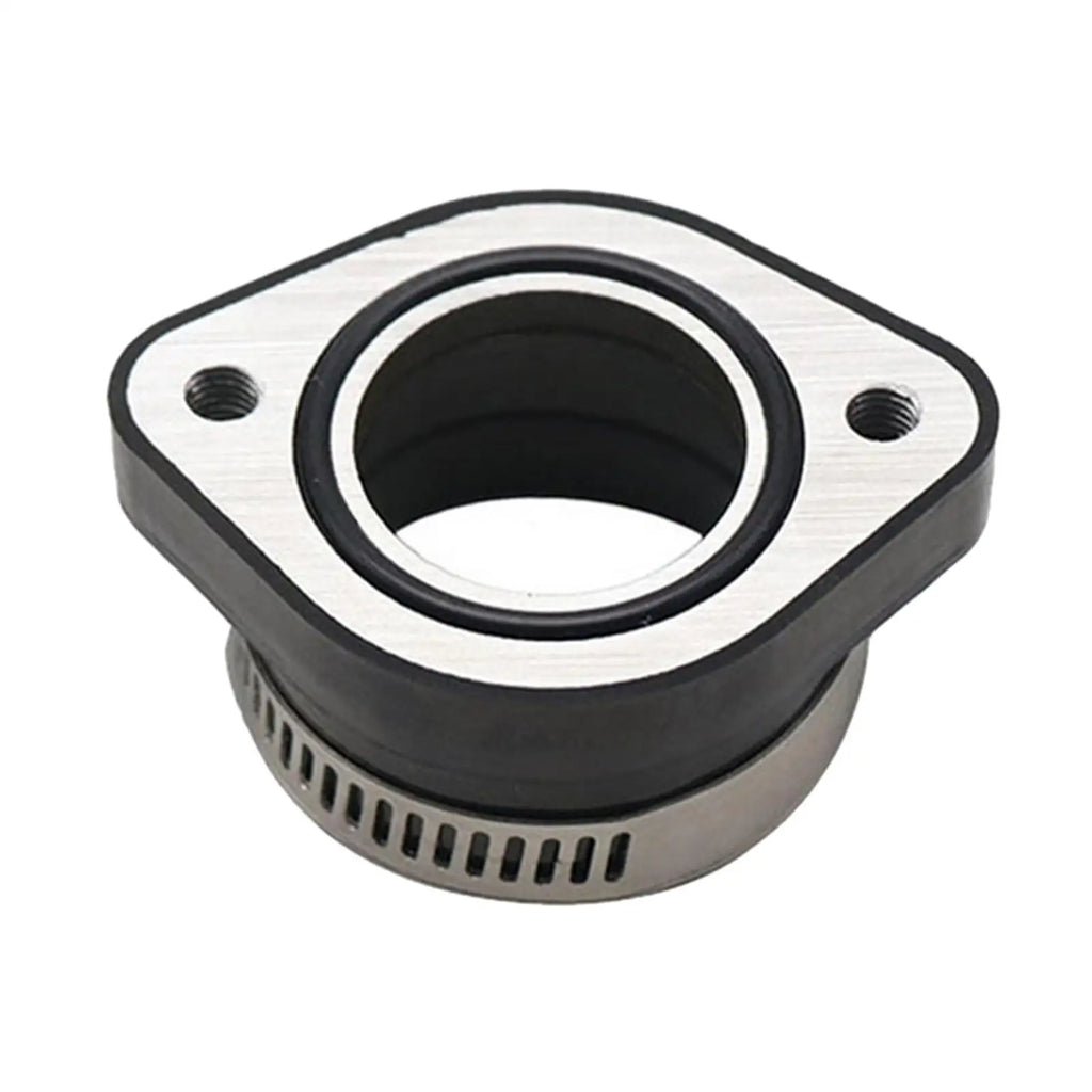 Rubber Motorcycle Carburetor Adapter 48mm Black Carburetor Manifold Inlet Intake Pipe Rubber Mat - Automotive LED Light