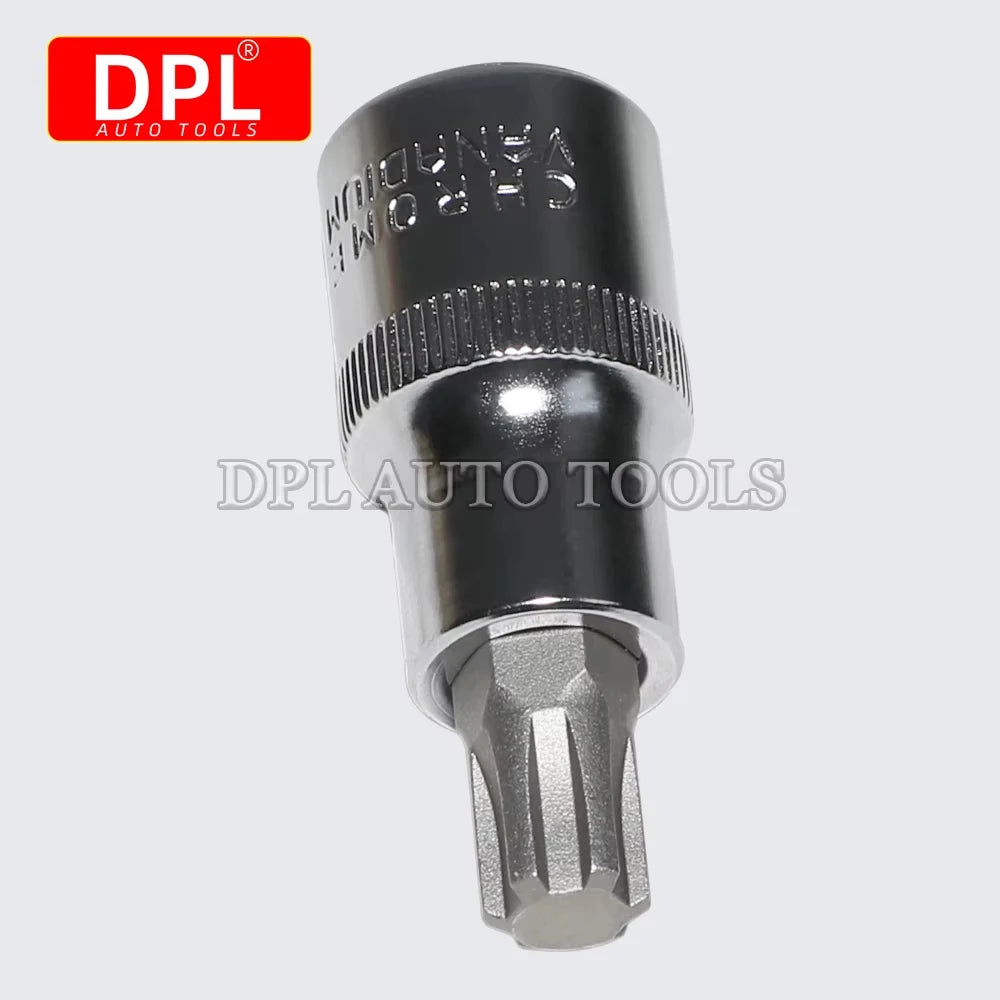 T40080 Camshaft Adjuster Socket 1/2" Drive M10 Polydrive Socket For VW Audi Auto for VW M10 - Automotive LED Light
