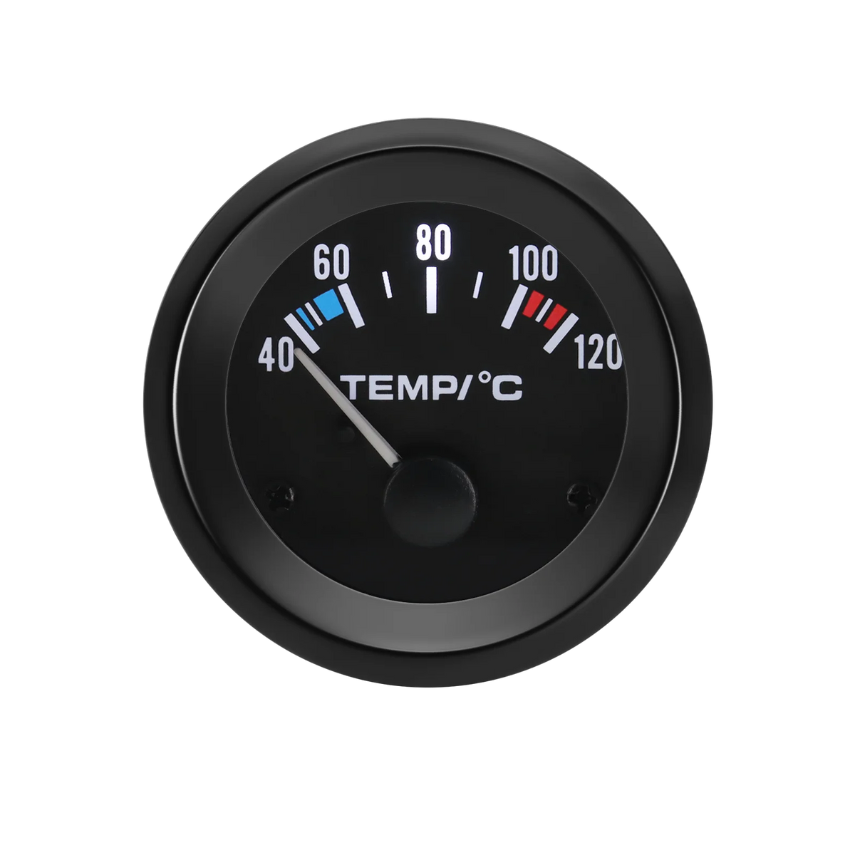 40-120 Celsius Car 52mm Water Temperature Gauge with Adaptor Joint Pipe Radiator 1/8NPT Sensor R - Automotive LED Light