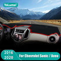 For Chevrolet Sonic / Aveo 2016 2017 2018 2019 2020 Car Dashboard Sun Shade Cover Instrument Des - Automotive LED Light