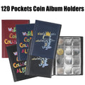 120 Pockets Coins Collector Mini Penny Coin Storage Bag Coin Album Book Coin Holder Albums Colle - Automotive LED Light