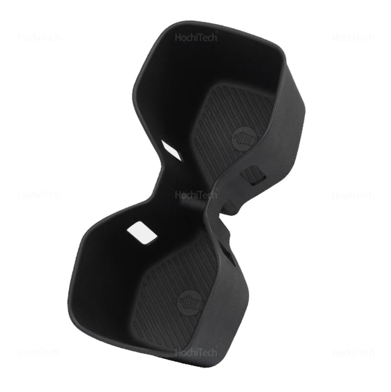 For Kia EV9 MV 2024 2025 Non-Slip Storage Box Armrest Rear Water Cup Holder Anti Dirt Shock Abso - Automotive LED Light