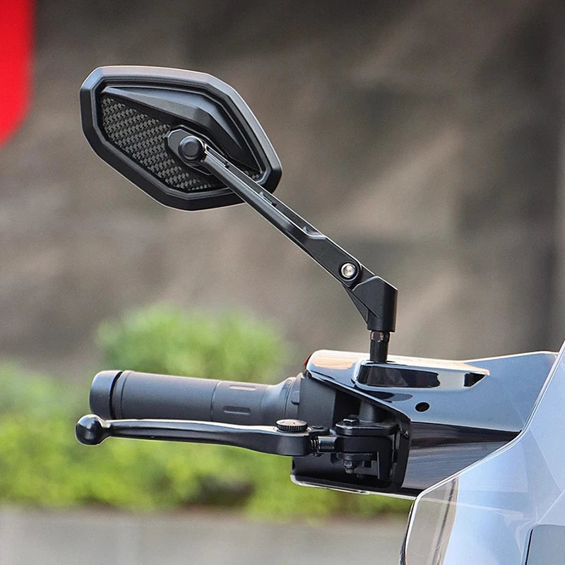 8mm10mm Universal Rearview Mirrors Motorcycle For Kawasaki Z900 Z1000 Z750 Z650  for Z1000 Z750 Z900 - Automotive LED Li