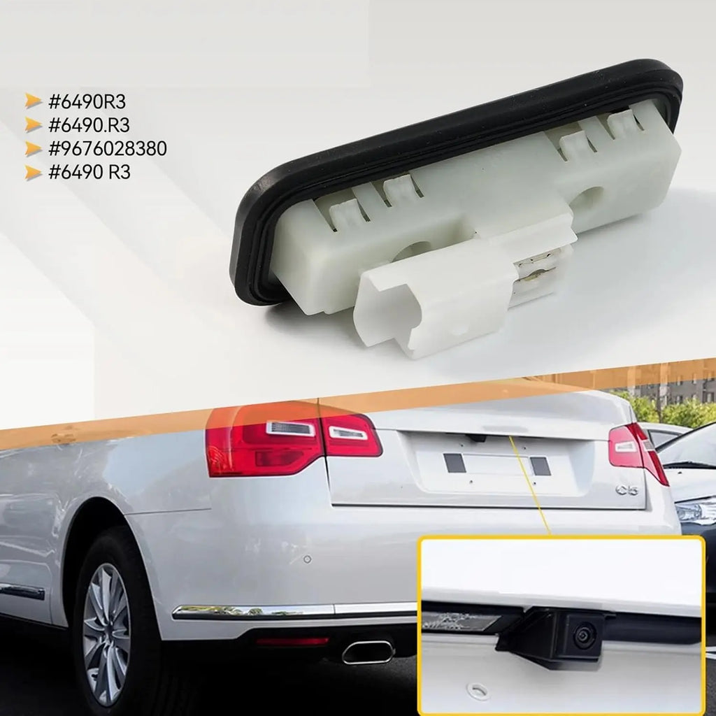 Rear Tailgate Boot Trunk Handle Lock Switch For Citroen C2 C4 C5 C6 Peugeot 1007 for Peugeot C5 C2 C4 - Automotive LED L