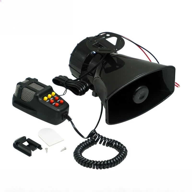 Motorcycle, Off-road Vehicle, Car Mounted Loudspeaker, Seven Tone Shouting Horn, Loudspeaker for - Automotive LED Light