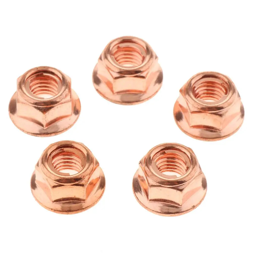 12x Genuine Turbo Exhaust Stud Nuts M8 A1201420072 for BMW 3 Series E30 Turbo ex for BMW E30 M8 - Automotive LED Light