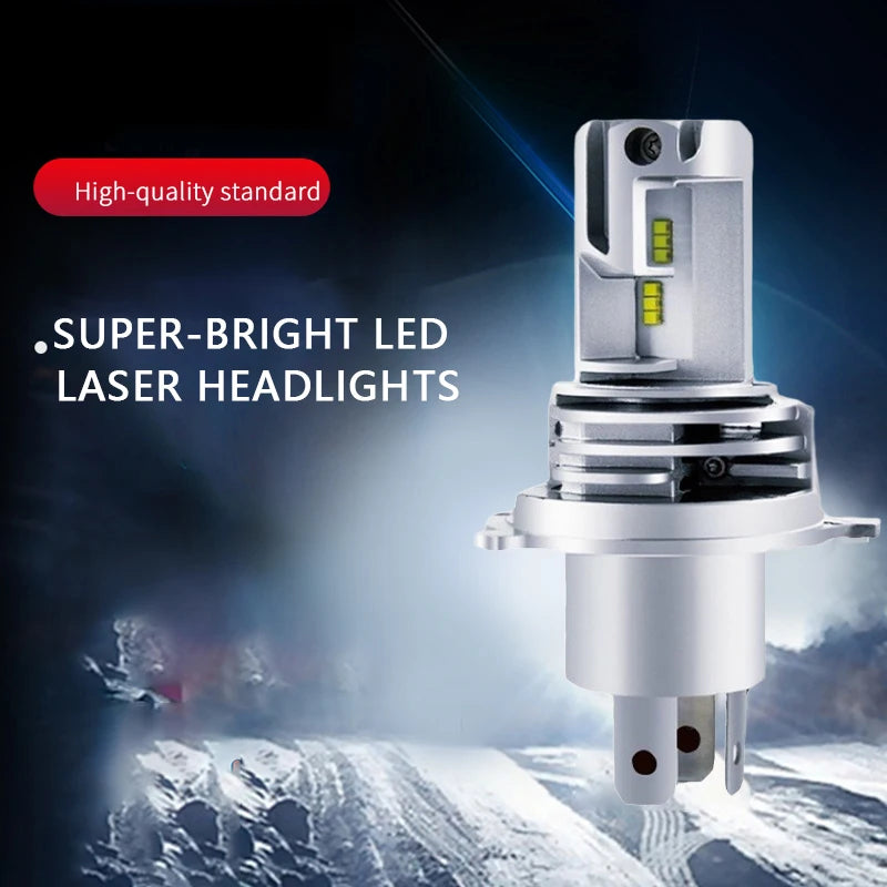 1Pcs H4 LED Motorcycle Headlight Bulb CSP for Car Motorcycle H4 9003 HB2 LED Hi/ for HB2 H4 - LED Motorcycle Light
