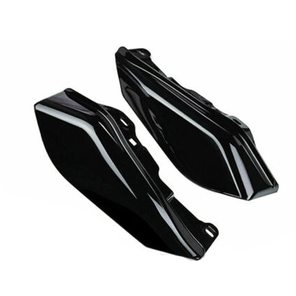 Gloss Black Mid‑Frame Air Deflector Heat Shield Trim For Harley Touring Electra Street Glide CVO - Automotive LED Light