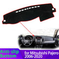 For Mitsubishi Pajero Shogun Montero 2006-2020 V80 V87 V93 V97 Dashboard Mat Das for Mitsubishi V93 V97 V87 2006-2020 -