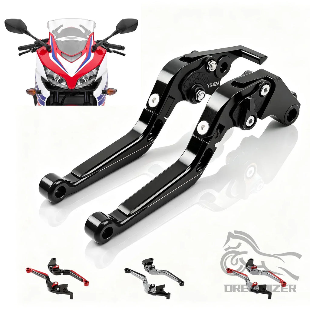 Brake Handle Motorcycle CNC Aluminum Adjustable Foldable Brake Clutch Lever Set  for HONDA 2013-2020 - Automotive LED Li