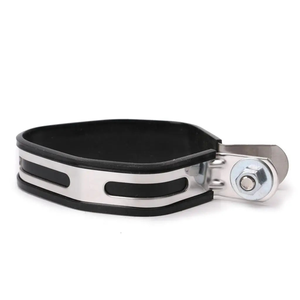 Universal Muffler Exhaust Clamp Stainless Steel Band Joint Clip for Motorcycle Exhaust Pipes Roa - Automotive LED Light