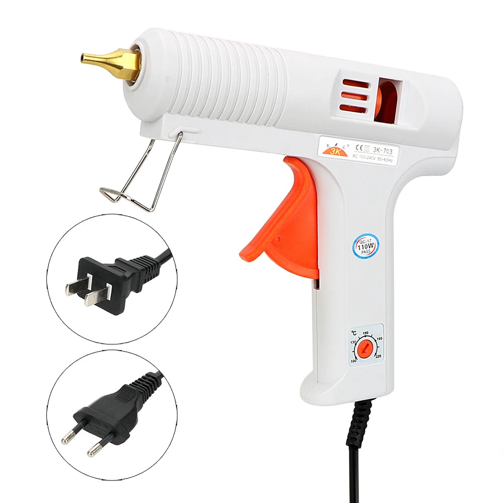 110W 110-240V Hot Melt Glue Gun For Car Dent Puller Heating Up Craft Repair Tools Temperature Ad - Automotive LED Light