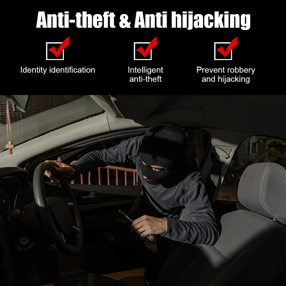 Anti-Hijacking Intelligent Circuit Cut Off Kit Car Remote Control 12V Keyless Access System Auto - Automotive LED Light
