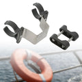 Generic Life Ring Buoy Holder Repair Parts Easy Installation Life Buoy Clamp Replaces Lifebuoy B - Automotive LED Light