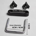 Auto Roof Luggage Rack U Bolt Clamps Easy Install Retainer Clip for Luggage Rack Accessories Mos - Automotive LED Light