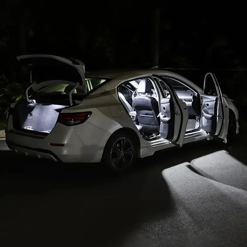 For BMW 3 Series E93 Cabrio 2007 - 2013 9pcs Car LED Bulbs Interior Reading Lamp for BMW E93 2007-2013 - Automotive LED