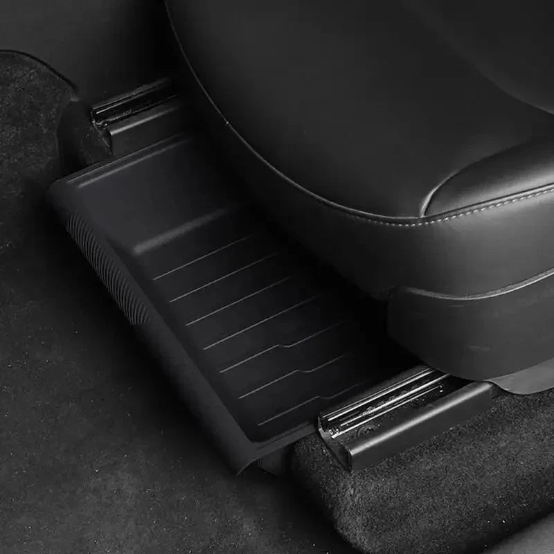 Model Y Under Seat Storage Box Car Seat Organizer Vehicle Underseat Drawer Holde for Seat Model Y - Automotive LED Light