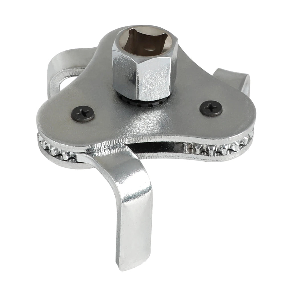 Universal Adjustable Oil Filter Wrench From 2-1/2 Inch to 4.5 Inch Oil Filter Wrench Tool Set Wi - Automotive LED Light