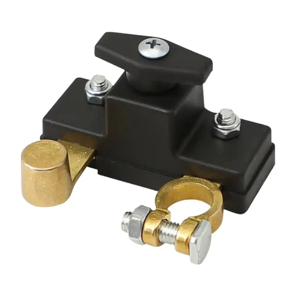 12V/24V Battery negative Power Off Switch For Car Brass Anti-loss Thickening Partition Protector - Automotive LED Light