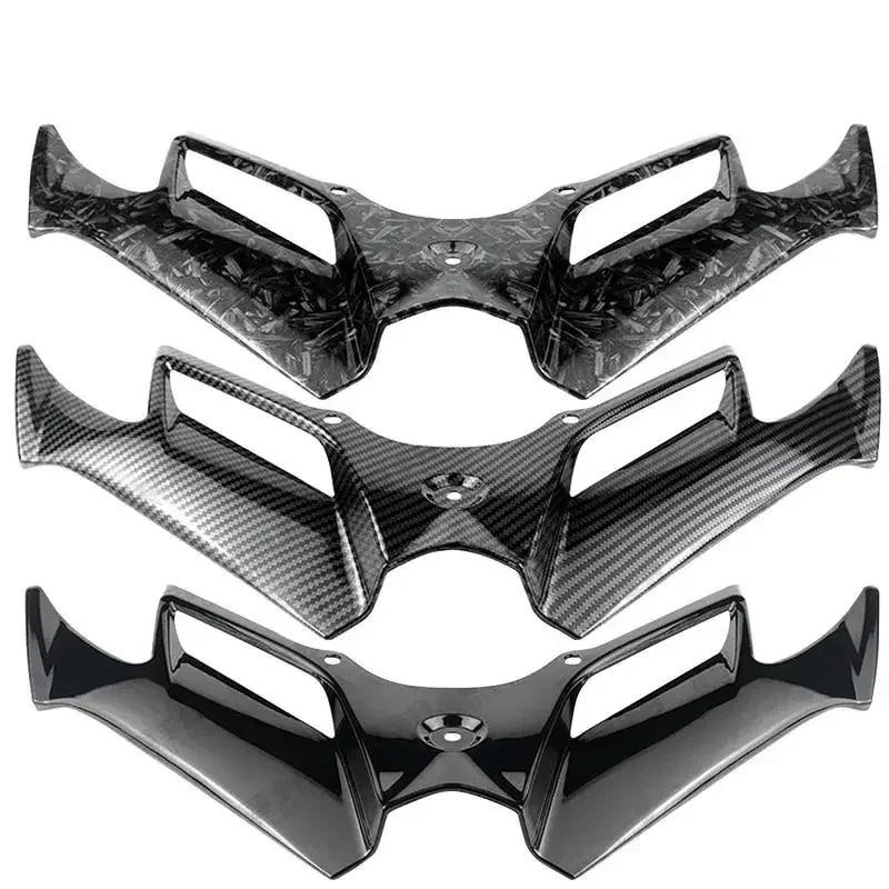 Motorcycle Winglet Aerodynamic Wing Kit Spoiler Motor Accessories For KawasakiNinja 300 Ninja250 - Automotive LED Light