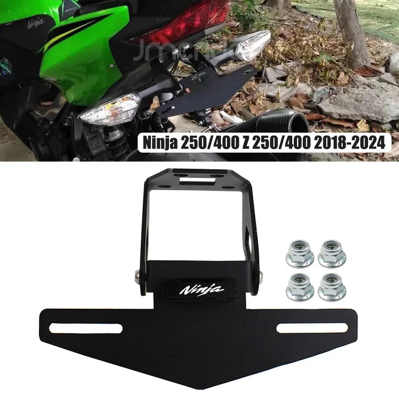 For Kawasaki Ninja 400/250 Z400 Ninja400 2018-2023 Motorcycle Registration Plate for Z400 2018-2023 - Automotive LED Lig