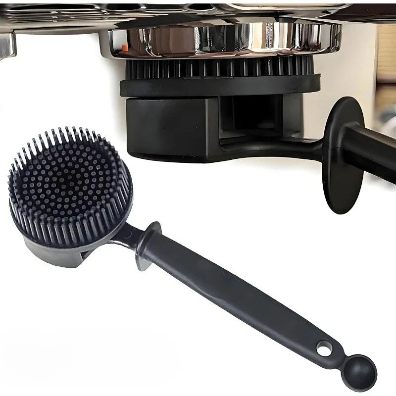 Detachable Espresso Cleaning Brush 51 58mm Silicone Group Head Brush 360 Degree Rotation Coffee  - Automotive LED Light