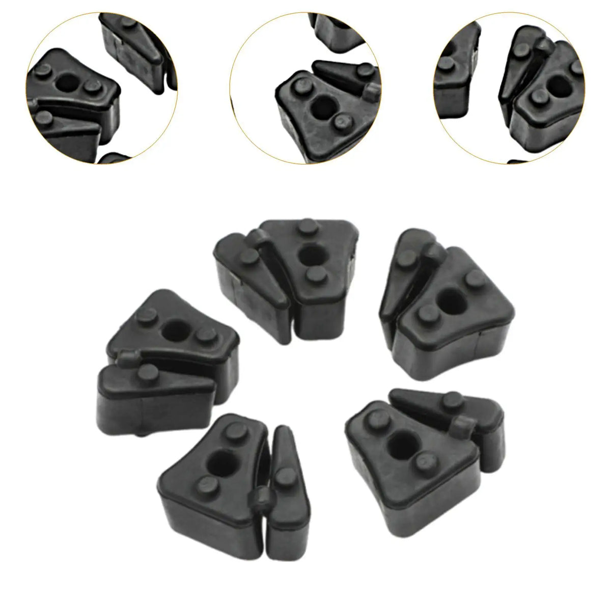 Motorcycle Rear Wheel Damper Kits Direct Replace Wear Resistant Practical Wheel Accessories for  - Automotive LED Light