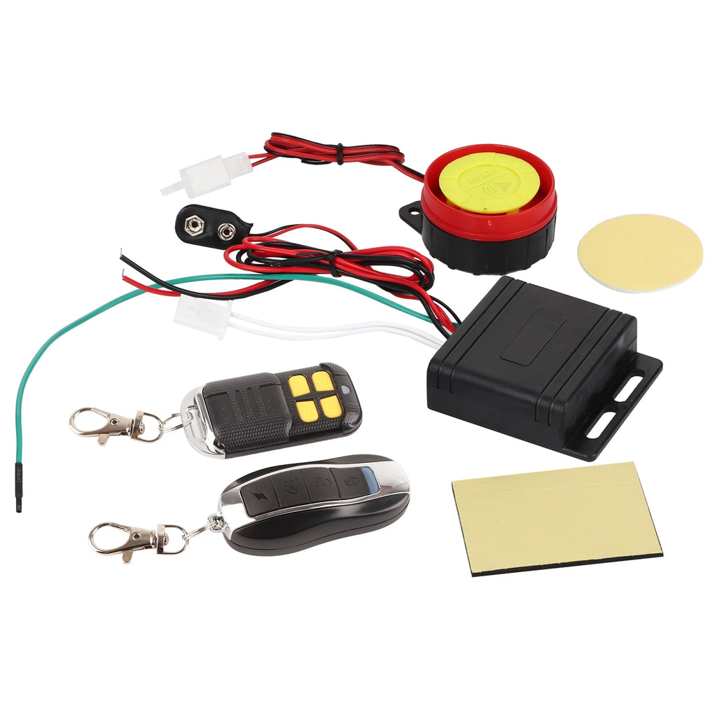 Motorcycle Anti-Theft Alarm System Wireless Remote Engine Starter Stop with Remote Controller Ke - Automotive LED Light