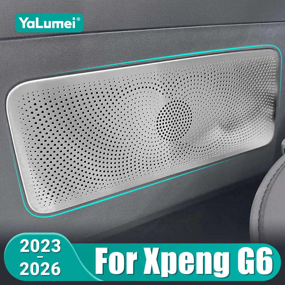 For Xpeng G6 2023 2024 2025 2026 Car Rear Trunk Audio Speaker Trim Cover Loudspe for Audi G6 - Automotive LED Light