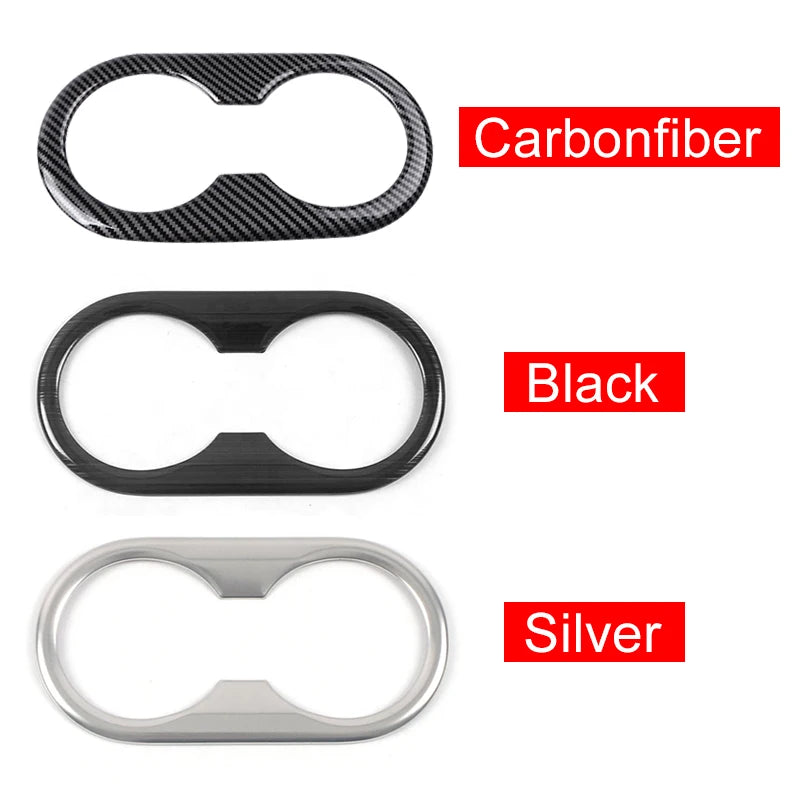 For Tesla Model Y 2021 2022 2023 2024 Model 3 2021 - 2023 Car Back Row Water Cup for Tesla Model Y Model 3 2021-2023 - A