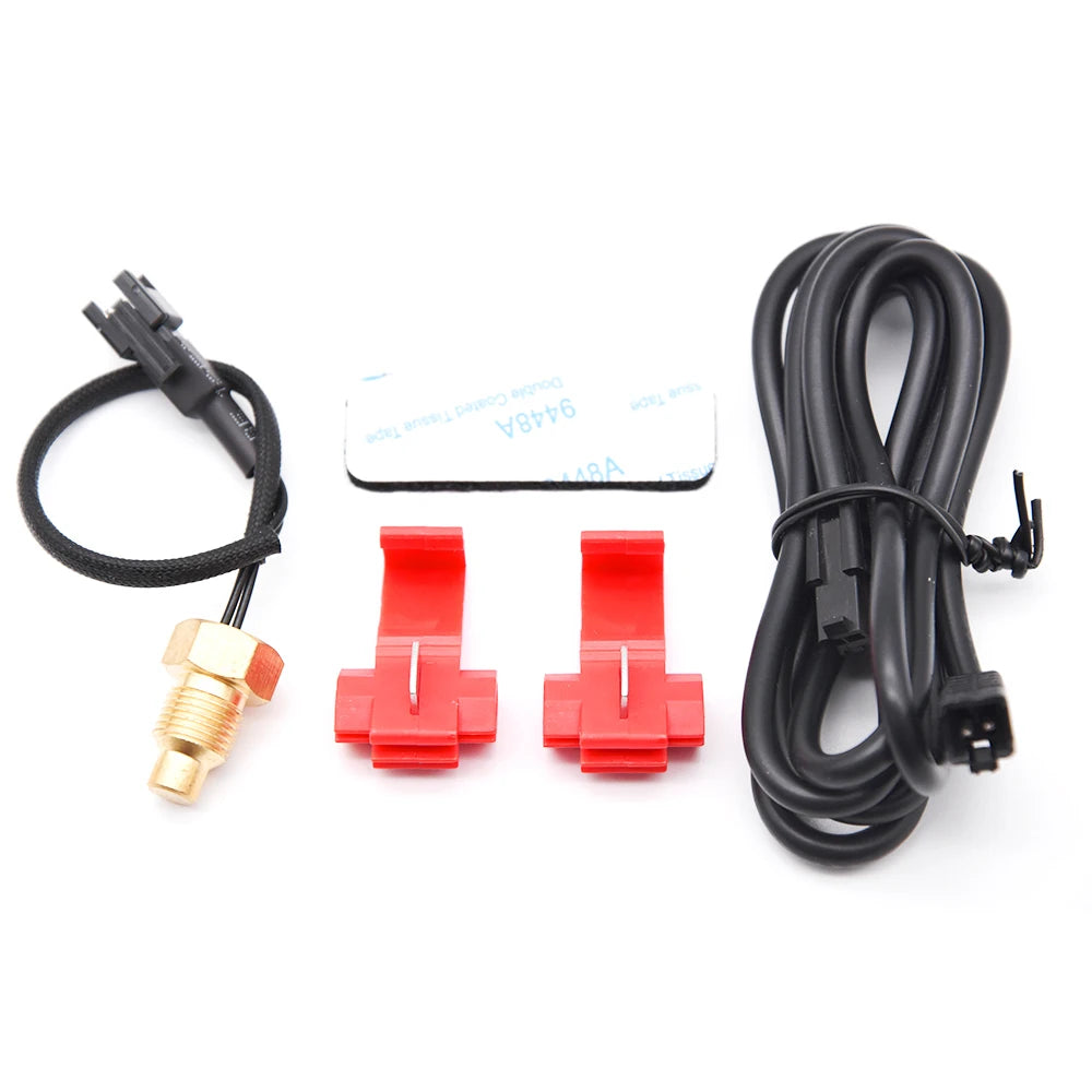 Motorcycle Water Temperature Gauge for Koso Temperature Sensor Mini Temp Meter for XMAX300 CB400 - Automotive LED Light