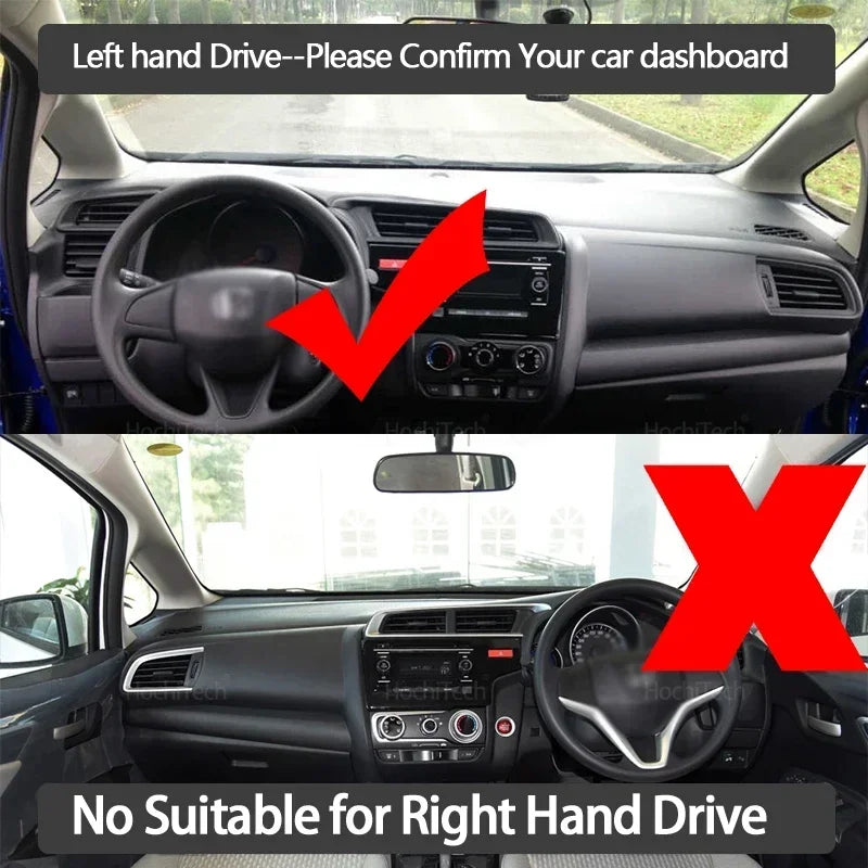 Anti-Slip Dashboard Cover Protective Pad Car Accessories Sunshade Carpet For Hon for Honda GK5 - Automotive LED Light