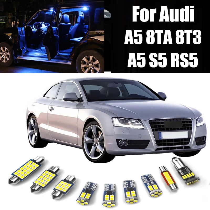 For Audi A5 S5 RS5 8TA 8T3 Sportback Coupe Car LED Bulbs Interior Reading Lamp G for Audi RS5 A5 S5 - Automotive LED Lig