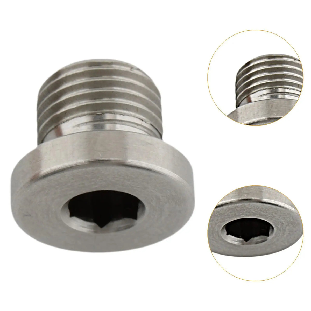 M10x1.1 Magnetic Engine Oil Drain Plug Easy to Install Replace Parts High Performance for BMW F7 - Automotive LED Light