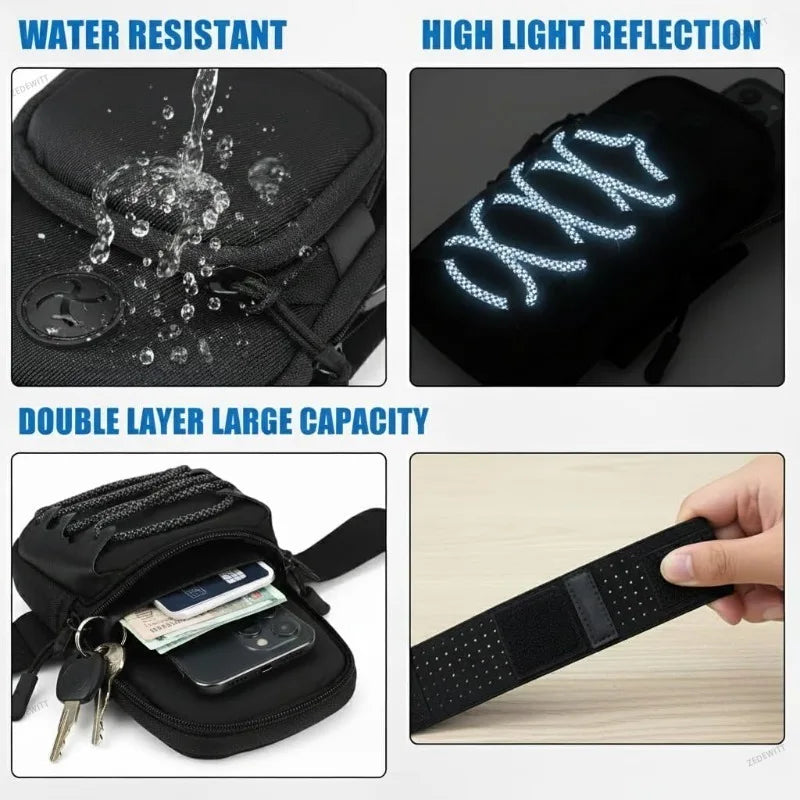For Surron Light Bee X Reflective Night Safety Arm Bag Lightweight Off-Road Dirt Bike Motocross  - Automotive LED Light