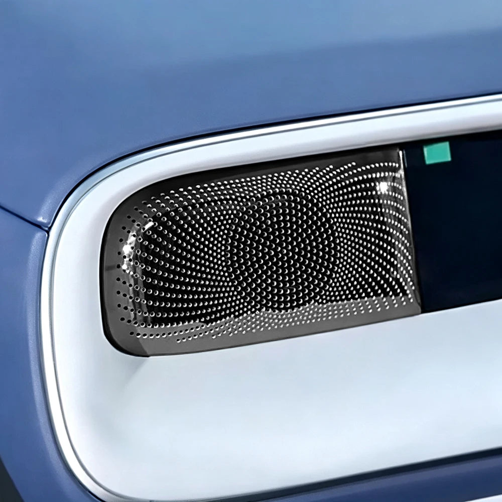 For Xpeng G6 2023 2024 Car Dashboard Audio Loudspeaker Speaker Trim Cover Stainl for Audi G6 - Automotive LED Light