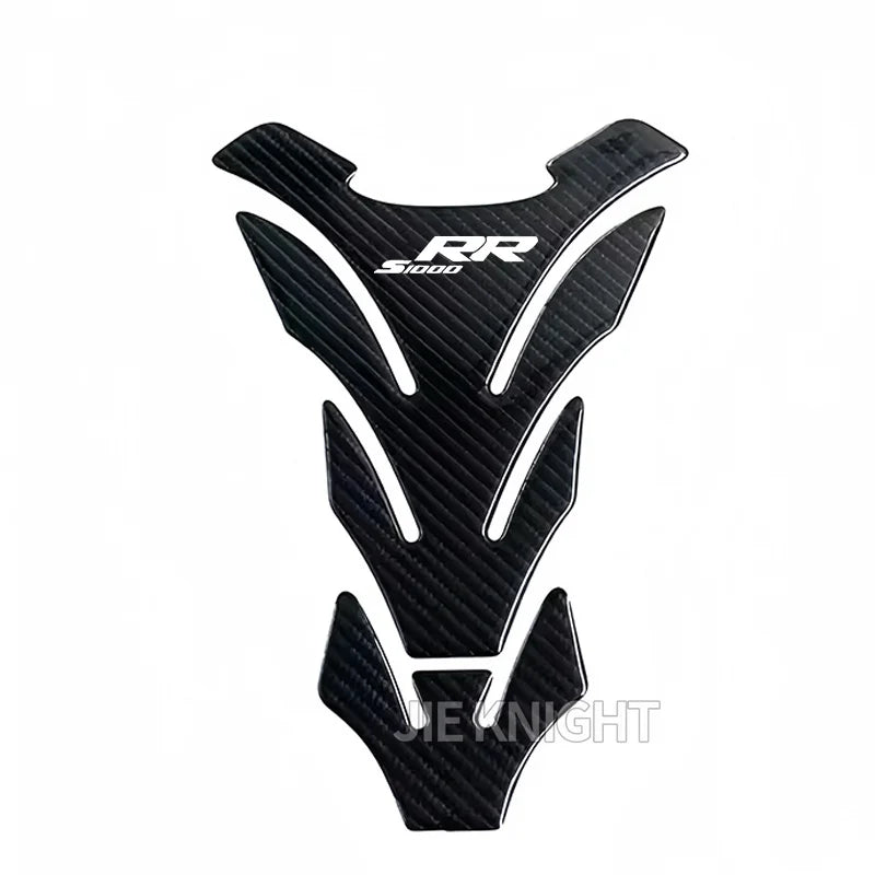 3D Carbon Fiber Motorcycle Fuel Tank Pad Cover Protector Decal Stickers For BMW S1000RR S1000 RR - Automotive LED Light